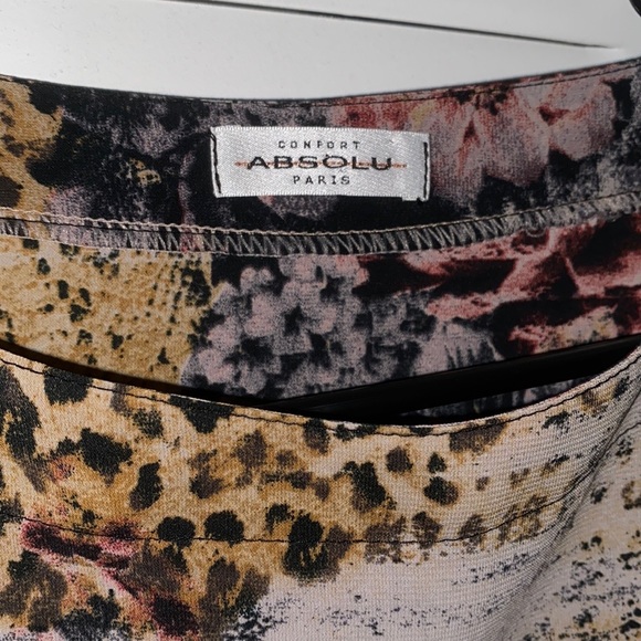 Vintage Confort Absolu Paris Slit Bell Top - Picture 2 of 6